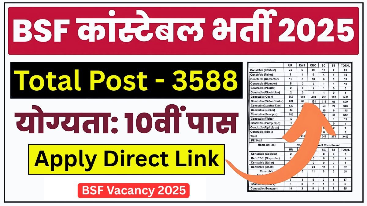 BSF Vacancy 2025
