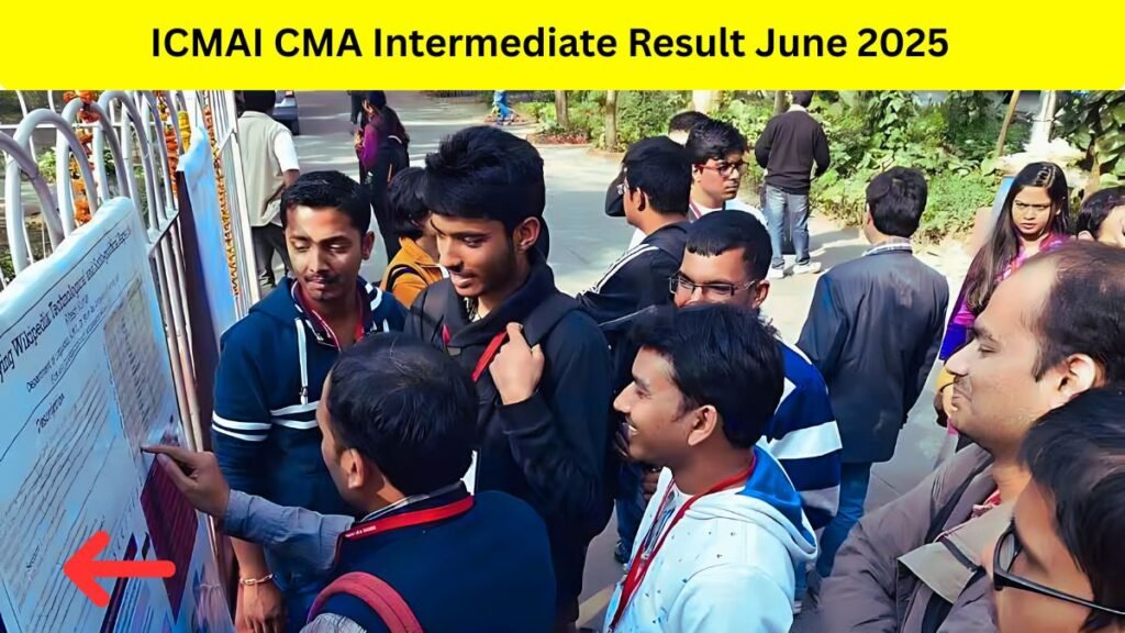 ICMAI CMA Inter Result June 2025