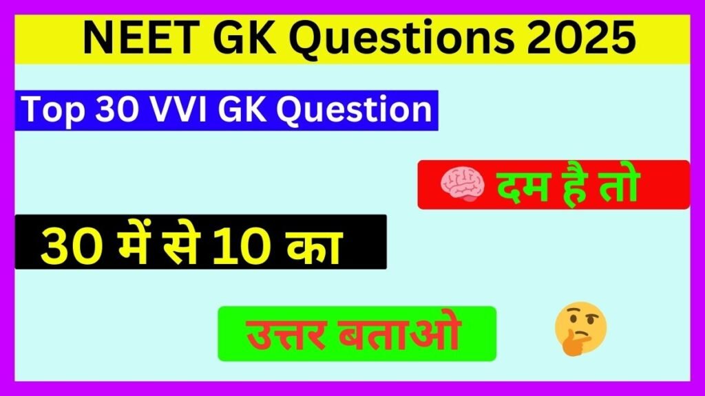 Top 30 Current Affairs Hindi 2025